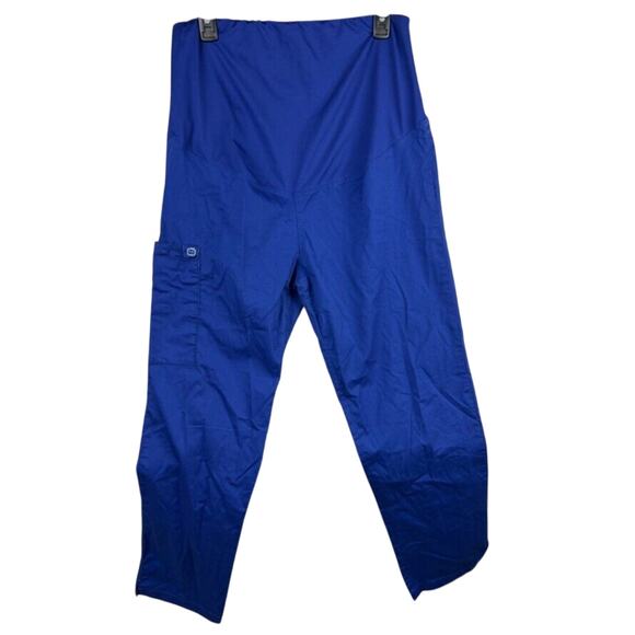 Maternity Blue Wink Wonderwink Wonderwork M Scrub Pants Womens Classic Fit - Picture 1 of 4
